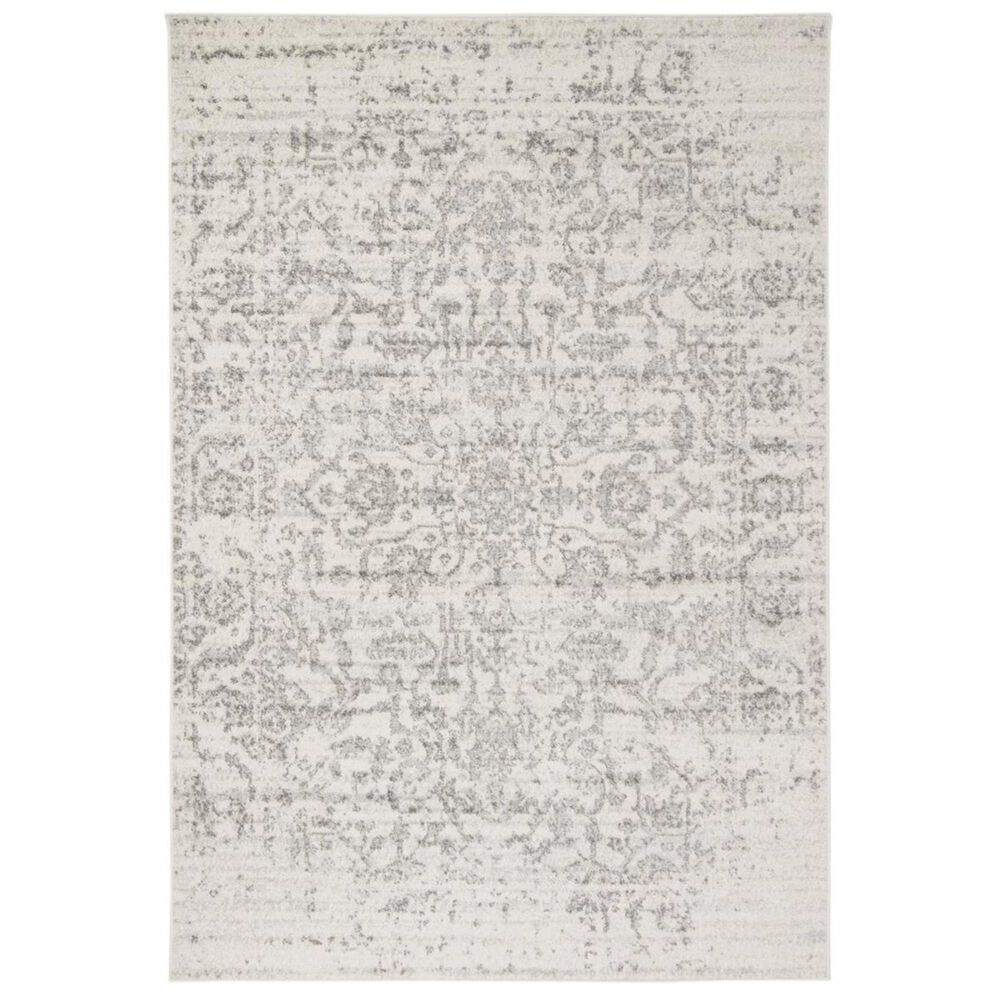 Safavieh Madison MAD603G 4" x 6" Silver and Ivory Area Rug, , large