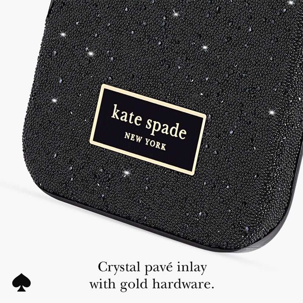 Kate Spade Crystal Pave MagSafe Case for Apple iPhone 17 in Nightfall, , large
