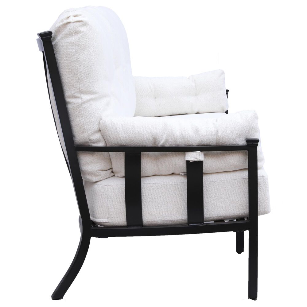 GatherCraft Seville 5-Piece Patio Conversation Set in Medora Ivory, , large