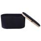 Rta Products Storage Ottoman with Reversible Tray Top in Black, , large