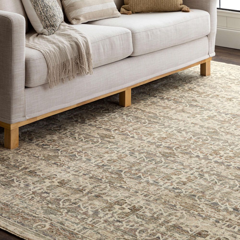 Karastan Divina Bliss 6&#39;6&quot; x 9&#39;6&quot; Grey Area Rug, , large