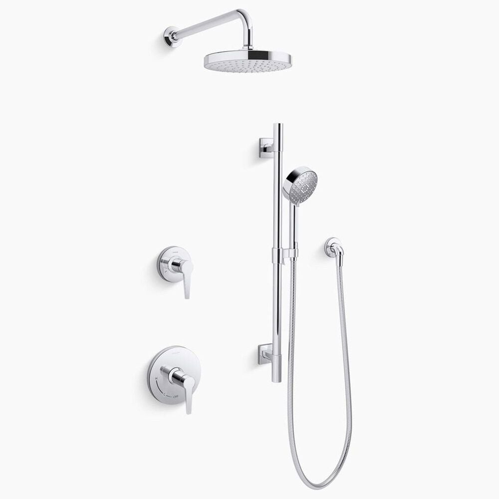 Kohler Awaken Showering Kit in Polished Chrome, , large