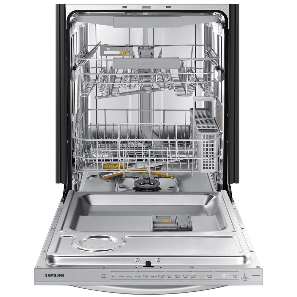 Samsung 24&quot; Built-In Bar Handle Dishwasher with StormWash+ in Fingerprint Resistant Stainless Steel, , large