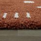 Balta Rugs Rupa 3090665 7"10" x 10" Rust Area Rug, , large