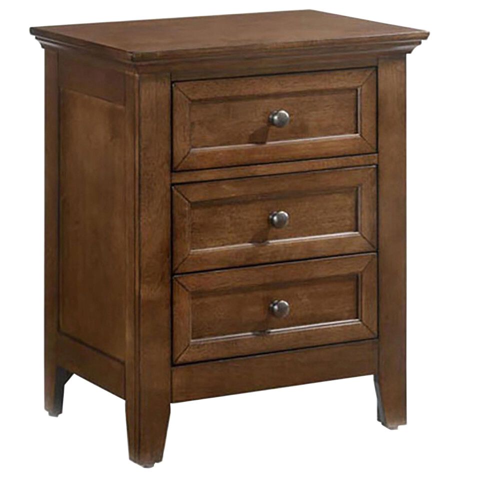 Hawthorne Furniture San Mateo 4 Piece Queen Storage Bedroom Set in Tuscan, , large