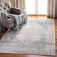 Safavieh Dream 4" x 6" Grey and Aqua Area Rug, , large