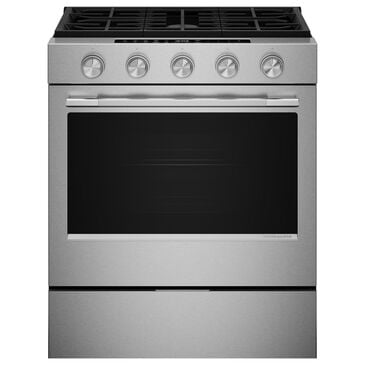 KitchenAid 5 Cu. Ft. Smart Slide-in Gas Range in Fingerprint Resistant Stainless Steel, , large