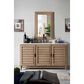 James Martin Vanities Portland 60" Single Bathroom Vanity in Whitewashed Walnut with 3 cm Arctic Fall Solid Surface Top and Rectangular Sink, , large