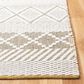 Safavieh Natura NAT854C 8" x 10" Ivory and Yellow Area Rug, , large