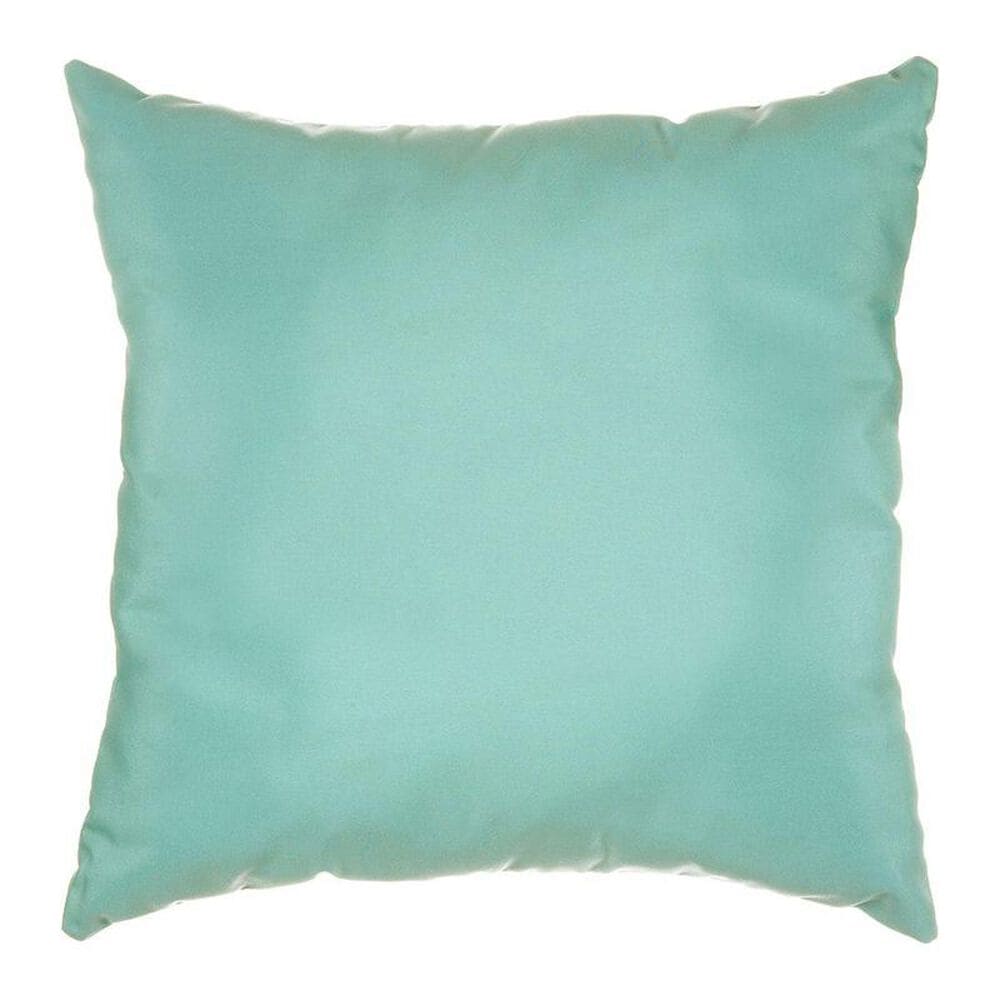 The Hammock Source Sunbrella 18" x 18" Throw Pillow in Canvas Glacier, , large