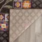 Safavieh Monaco MNC240B-5 5" x 8" Brown/Multi Area Rug, , large