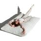 Jaxx Saxx 5.5" Bean Bag Floor Pillow and Lounger in Ivory, , large