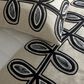 Ann Gish Fellini 13" x 38" Lumbar Pillow in Natural and Charcoal, , large