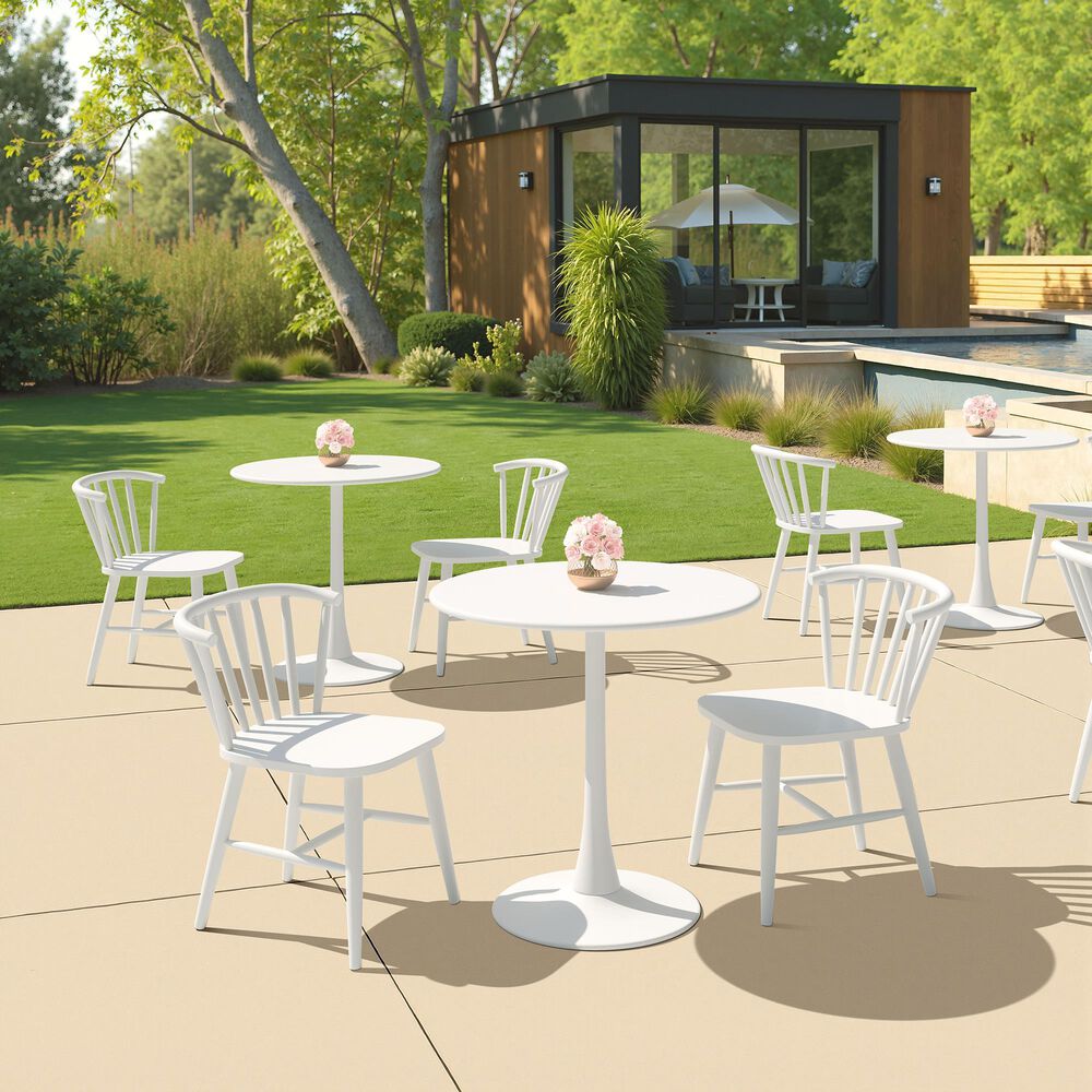 Zuo Modern Shio Side Chair in White, , large