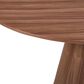 Moe"s Home Collection Otago Round Dining Table in Brown - Table Only, , large