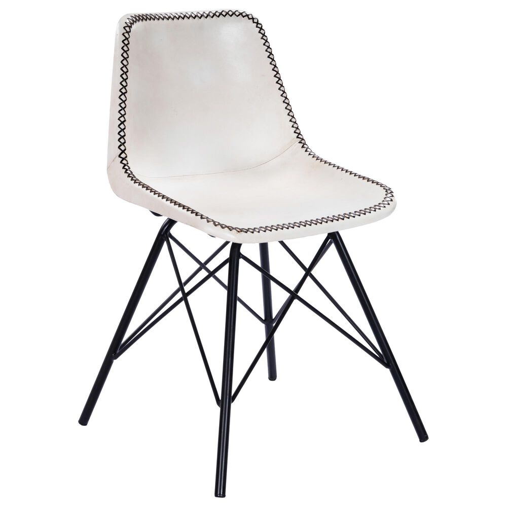 Butler Inland Side Chair in White, , large