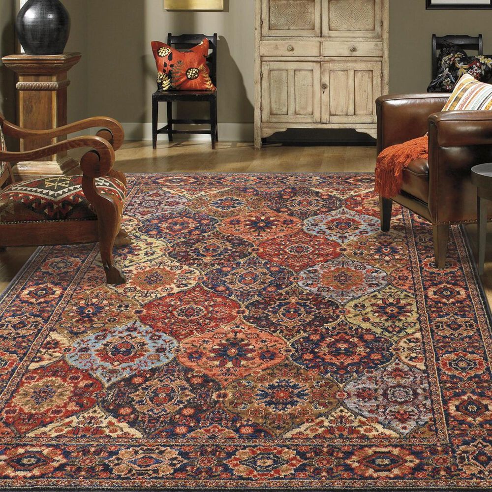 Karastan Spice Market Levant 90669-90097 9"6" x 12"11" Multicolor Area Rug, , large
