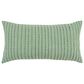 Rizzy Home 14" x 26" Down Filled  Throw Pillow in Yellow and Green, , large