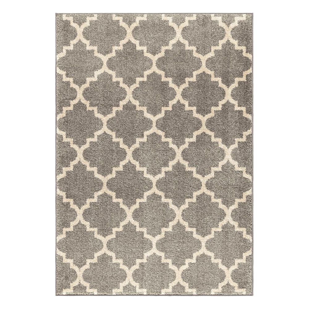 Orian Amer Heritage Tunnis 4322 5'3" x 7'6" Pewter Area Rug, , large