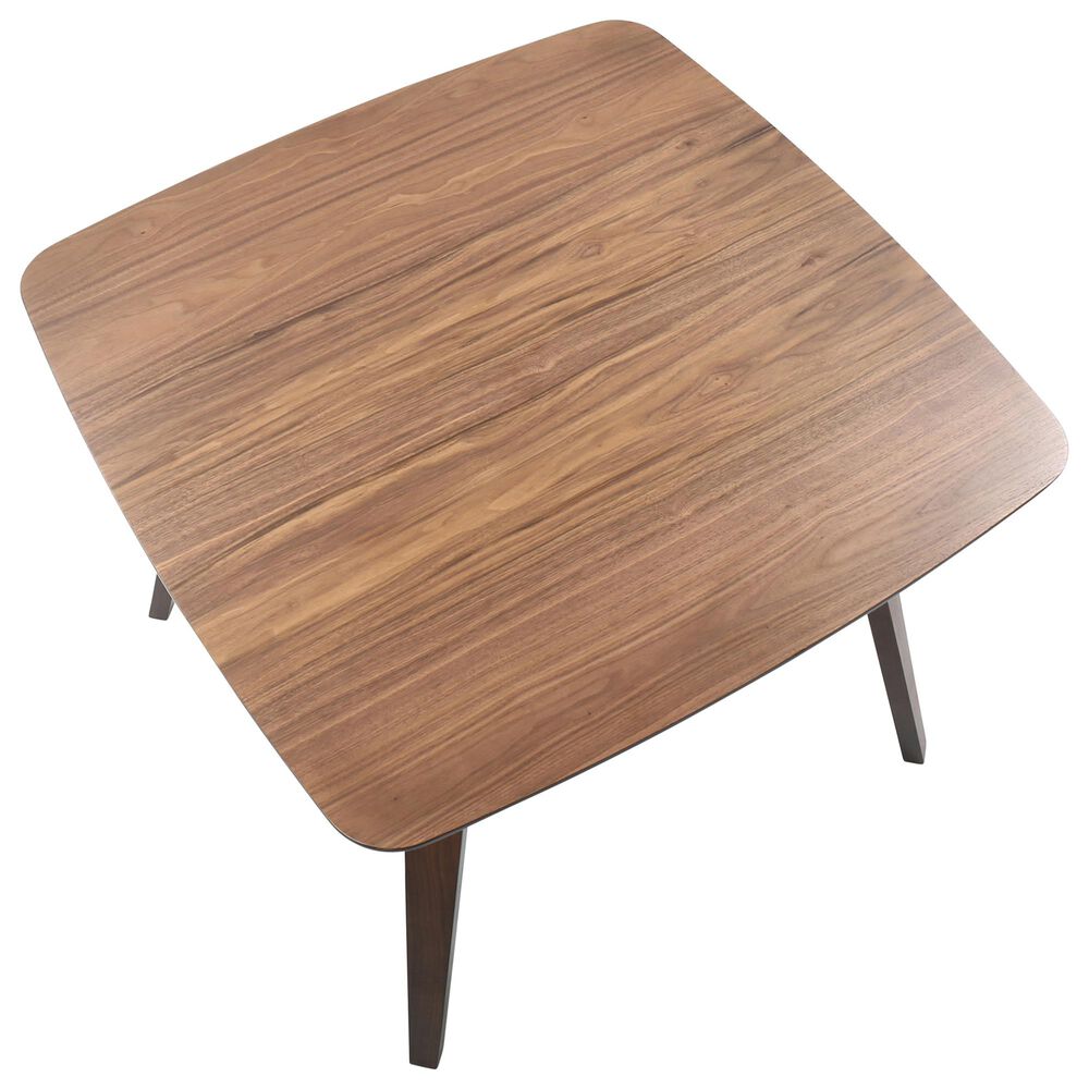 Lumisource Folia Dining Table in Walnut/Walnut, , large