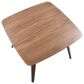 Lumisource Folia Dining Table in Walnut/Walnut, , large