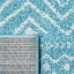 Safavieh Tulum 5"3" x 7"6" Turquoise and Ivory Area Rug, , large