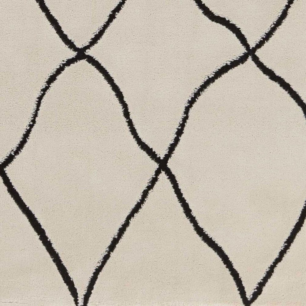 Jaipur Jaida Treble Gray Morn and Jet Black 7&#39;6&quot; x 10&#39; Area Rug, , large