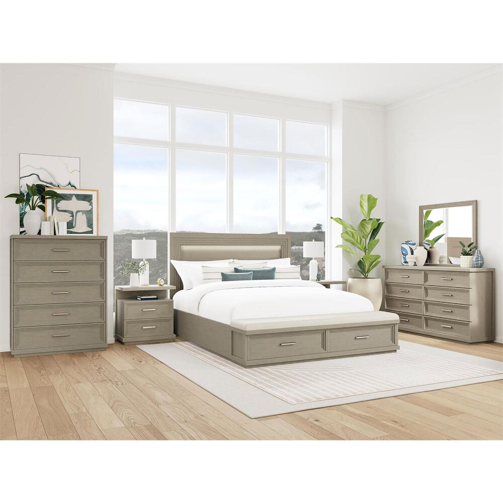 Shannon Hills Cascade 4-Piece King Bedroom Set in Dovetail, , large