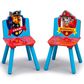 Delta PAW Patrol 3-Piece Table and Chair Set in Blue and Red, , large