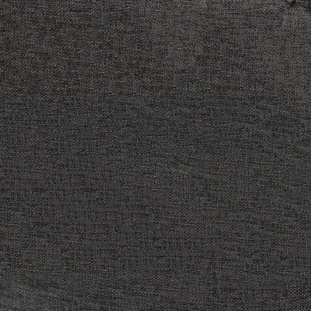 Baxton Studio Edith Queen Upholstered Panel Headboard in Dark Grey, , large