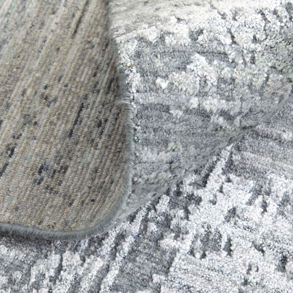 Feizy Eastfield 69A5F 9&#39; x 12&#39; Blue and Silver Area Rug, , large