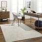 Surya Addison 8" x 10" Light Gray and Cream Area Rug, , large