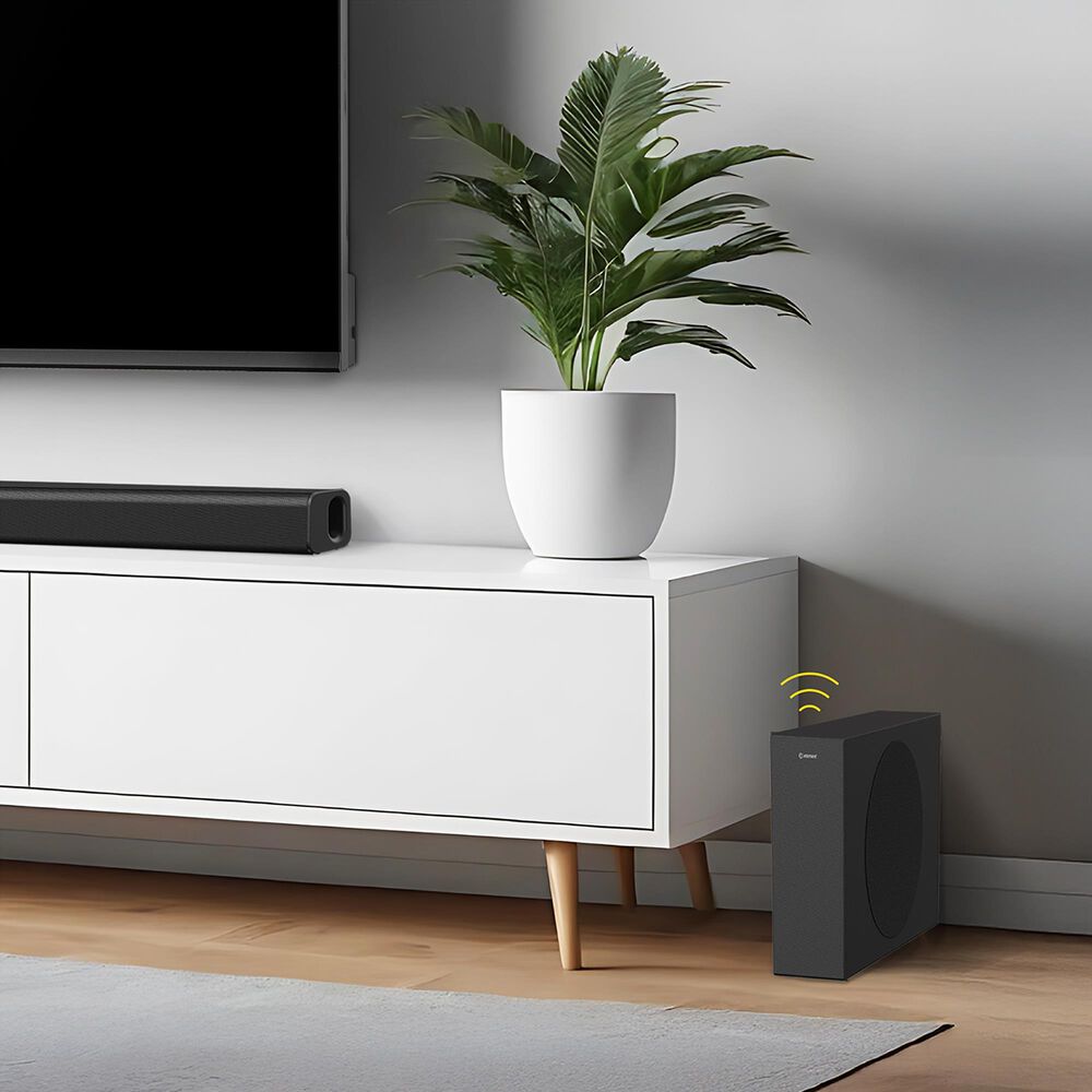 Element 2.1 Channel Soundbar with Wireless Subwoofer in Black, , large