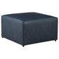 Lifestyle Solutions Hailey Storage Ottoman in Navy, , large