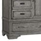 Eastern Shore Foundry 5-Drawer Chifferobe in Brushed Pewter, , large