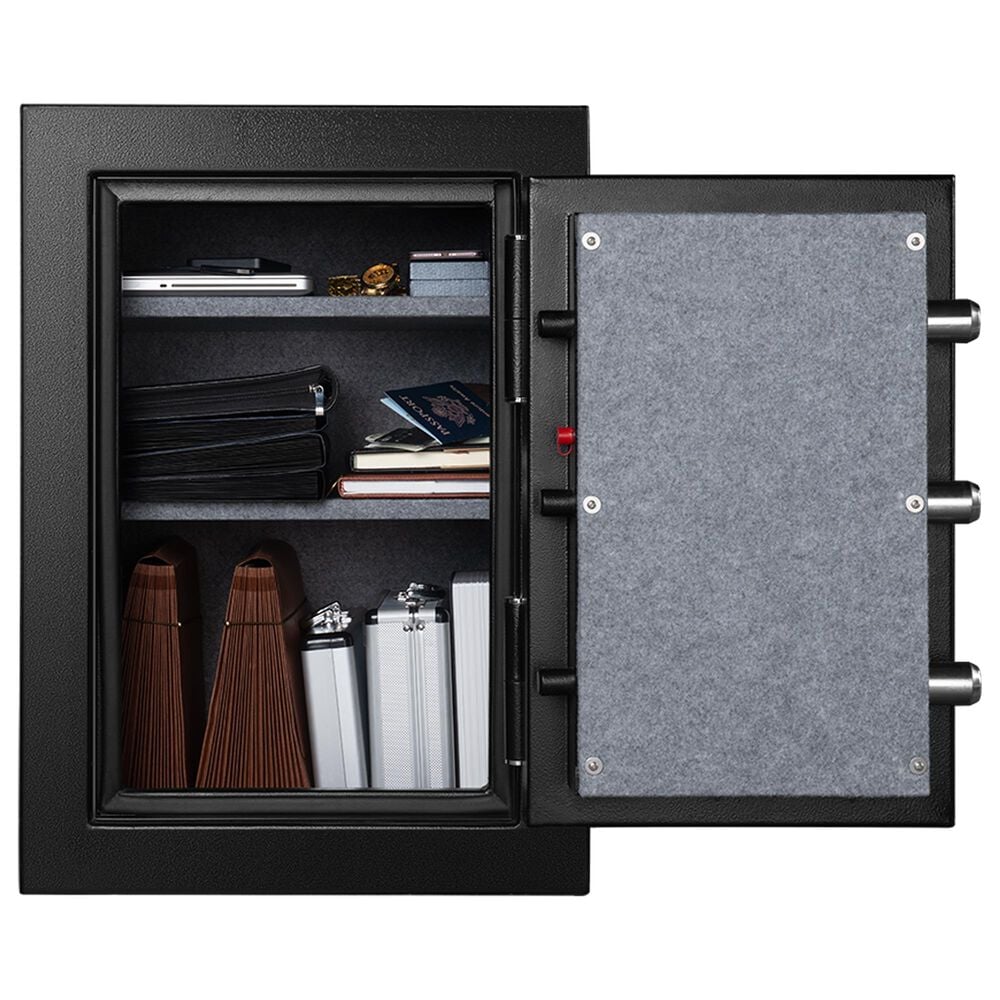 Fortress Executive Fire and Waterproof Safe with Electronic Lock in Black, , large