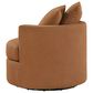 Coaster Debbie Swivel Accent Chair in Burnt Orange, , large