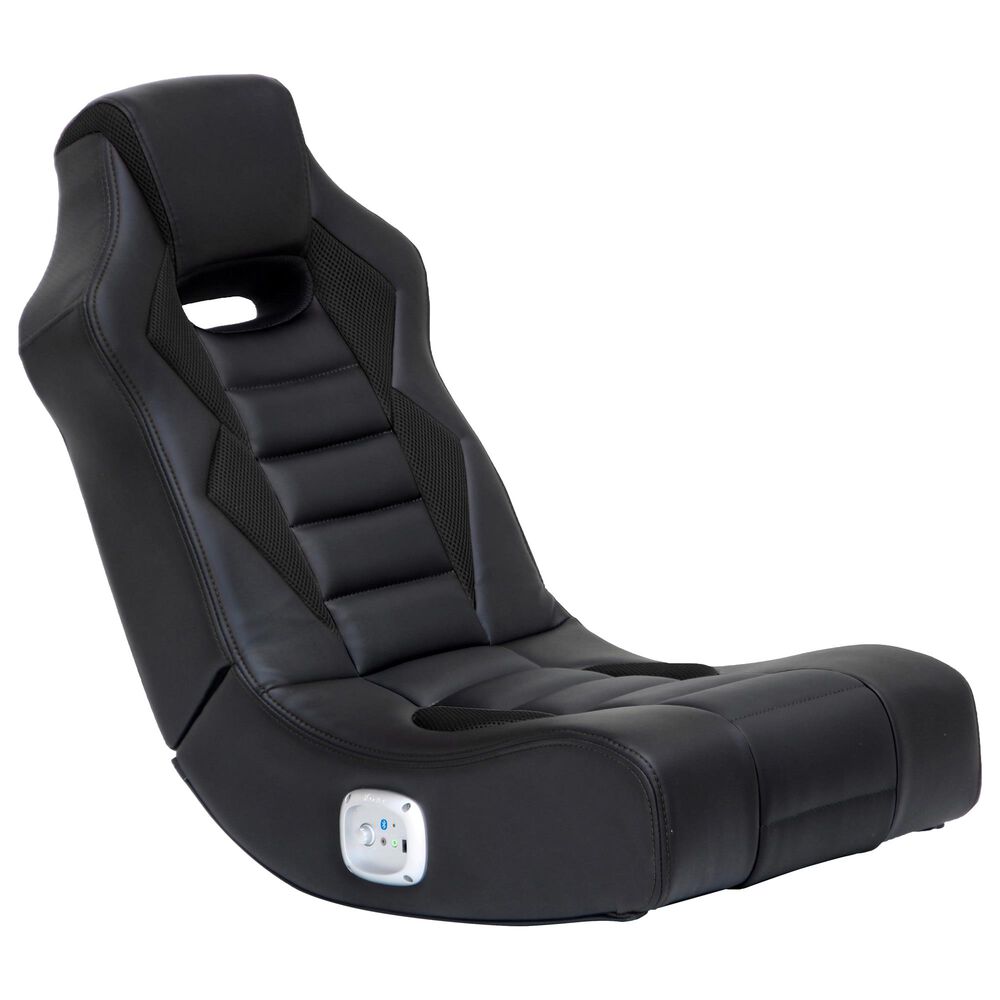 X-Rocker Flash 2.0 Bluetooth Floor Rocking Gaming Chair / Black, , large