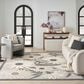 Nourison Aloha ALH33 7"10" x 10"6" Beige Indoor/Outdoor Area Rug, , large