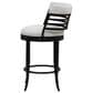 Armen Living Telia Swivel  Counter  Stool in Ivory, , large