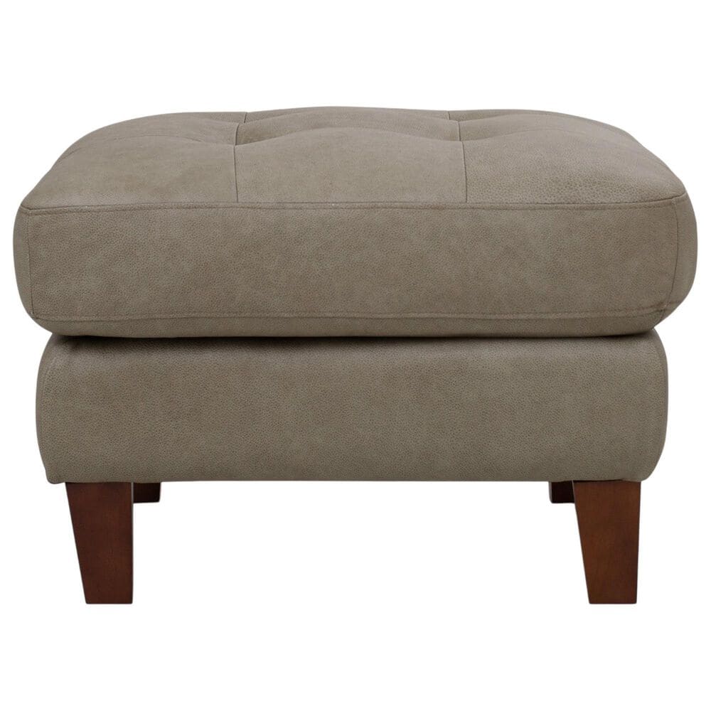 Italiano Furniture Ellis Accent Chair and Ottoman in Green Pea, , large