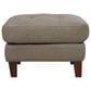 Italiano Furniture Ellis Accent Chair and Ottoman in Green Pea, , large