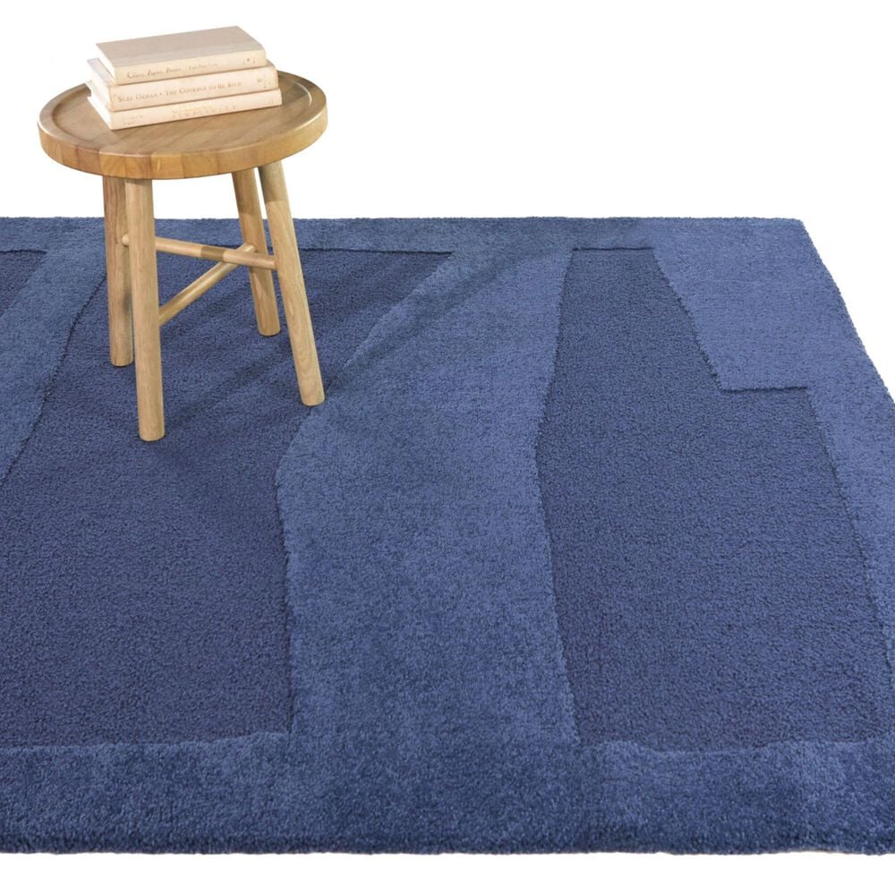 Balta Rugs Rebek 5&#39;3&quot; x 7&#39; Blue Area Rug, , large