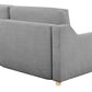 Lifestyle Solutions Glenmont Convertible Sofa in Grey, , large