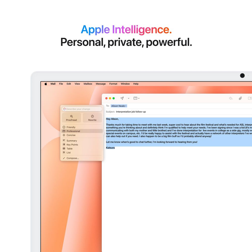Apple 24-Inch iMac with Retina 4.5K display: Apple M4 Chip with 10-core CPU and 10-core GPU 24GB Unified Memory, 512GB SSD in Orange &#40;Latest Model&#41;, , large