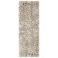 Feizy Waldor Animal Print 2"10" x 7"10" Beige Runner, , large