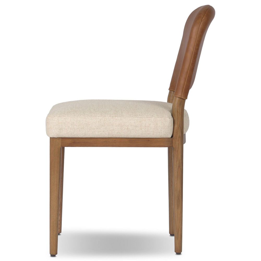 Four Hands Ryver Side Chair in Toasted Ash Solid, , large