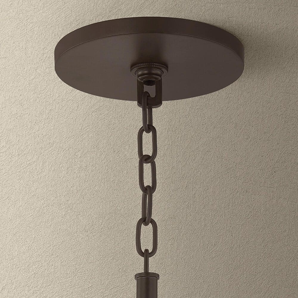 Troy Lighting Devlin 44" 1-Light Exterior Pendant in Bronze, , large