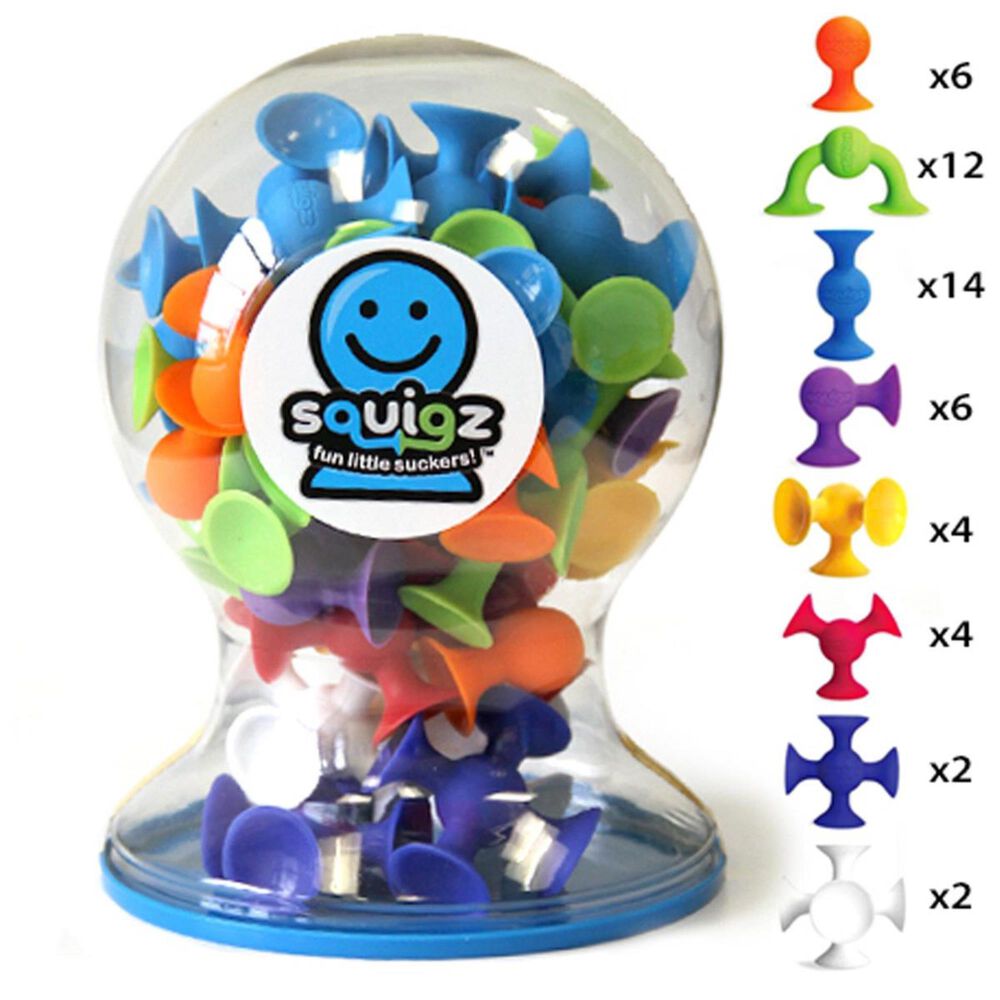 Fat Brain Toys Squigz Deluxe Set, , large