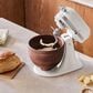 KitchenAid 5-Quart Tilt-Head Stand Mixer with Walnut Wood Bowl in Porcelain White, , large